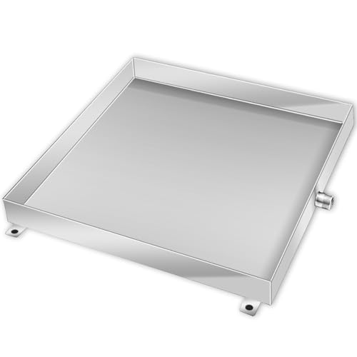 Bandeja de Recogida de Goteo, Bandeja de Agua para Unidad de Aire Acondicionado, Bandeja de Goteo para Frigorífico, Bandeja de Condensación de CA Bandeja de Goteo(48x48cm(18.9x18.9in))