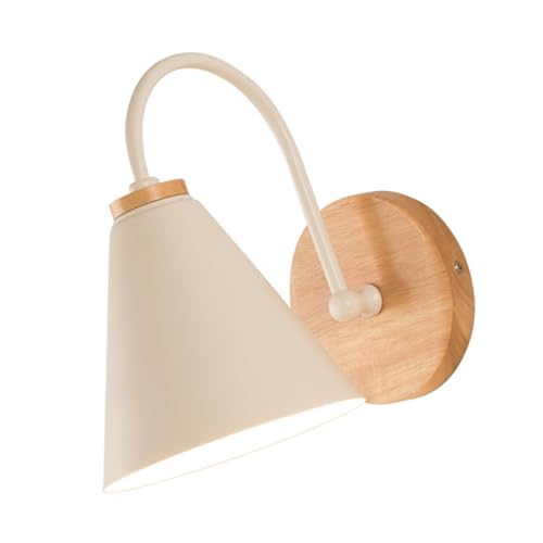 Gatuida Aplique de Pared Interior Blanco Moderno Luz Decorativa para Dormitorio Pasillo y Cocina Instalación Sencilla Lámpara sin Bombilla Incluida