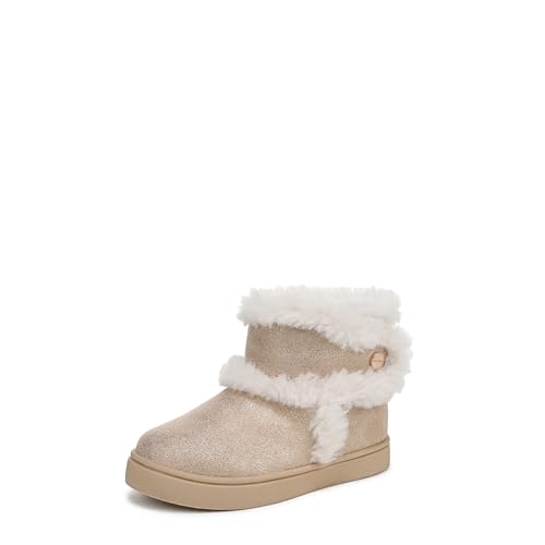 Dr. Scholl's Infant Girls Madison Play Chillin Toddler Fashion Boot Sand Shimmer 8 M