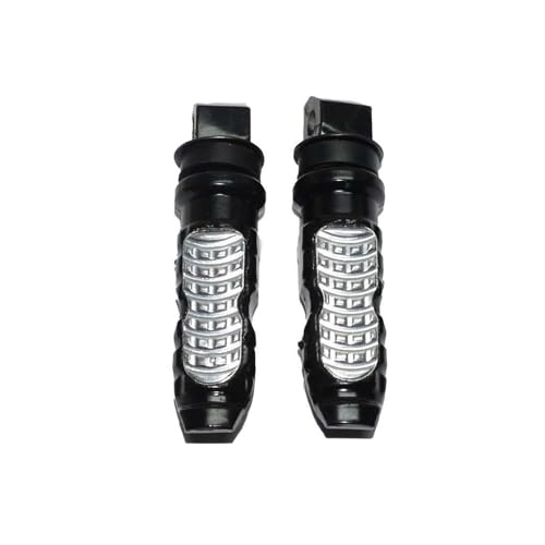Cales-pieds universels moto en aluminium 8mm pour remplacer les reposes-pieds usés