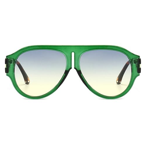 Pilot Y2k Sunglasses For Women Vintage Oversized Wide Leg Men Shield Driving Sun Glasses Female Sexy Shades