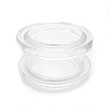 フレッシュトンネル 12mm 14mm 16mm 18mm アクリル ＵＶ ボディピアス 黒 透明 クリア/16mm uv8-3