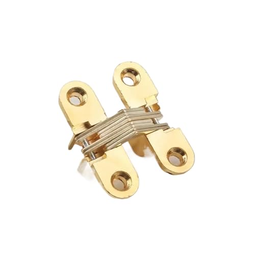 �h�A�q���W 6�� �B���q���W 8x42mm �����Ȃ��B���N���X�h�A�q���W�x�A�����O 180D �l�W�t�� �܂肽���݃h�A/���Ƌ� DIY�p �ؐ��L���r�l�b�g�A�{�b�N�X�A�H�|�i�A�y��(�S�[���h)