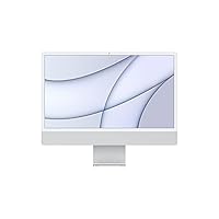 Apple 2021 Computer desktop all-in-one iMac con chip M1: CPU 8 core, GPU 8 core, display Retina da...