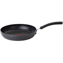 T-fal Ultimate Hard Anodized Nonstick Fry Pan 12 Inch Oven Broiler Safe 400F Cookware, Pots and Pans, Dishwasher Safe Grey