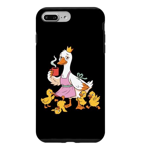 Mama Goose �N���E�� �R�[�q�[ �S�X�����O �ʔ��� �}�}���C�t ���� �A�[�g �X�}�z�P�[�X iPhone 7 Plus/8 Plus �p