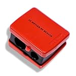 MĒTIER Eye & Lip Cosmetic Pencil Sharpener Le Deux, Precision & Mess-Free, Convenient, Essential Tool, Easy To Clean, Travel-Friendly, Compact, Stainless-Steel Blade - Image 5
