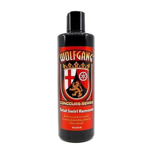 Wolfgang Concours Series Total Swirl Remover | Compound Polish for Scratch & Oxidation Removal | Restores Paint Clarity & Shine | Safe for Cars, Trucks, SUVs, & More | WG-8600 | 16 oz