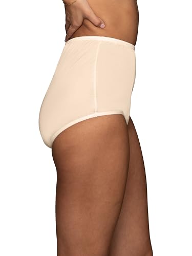 Image of Vanity Fair Women's High Waisted Underwear, Full Coverage Ladies Panties, Perfectly Yours Briefs