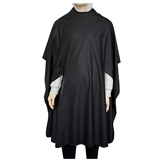 Professional hair cape waterproof and bleach proof cutting cape hairdresser cape with any dye chemical resistant for adults hair capes with snap closure adjustable neck part with hand hole easy clean