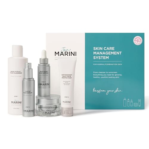 Image of Jan Marini Skin Research Skin Care Management System - Face Care Products with Tinted Daily SPF 33 Sunscreen - Face Kit with Bioglycolic Face Cleanser - Normal/Combo