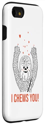 Coque iPhone 7 Star Wars anti-choc Chewbacca ajustée pour protéger l'écran
