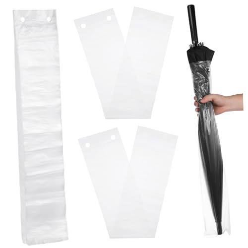 VICASKY 100 Pièces Housse De Protection pour Parapluie Lot de Manche Long Film Fin
