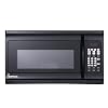 Impecca OM 1600K 16 cu ft Over the Range 30 Microwave Oven 1000 Watts with Surface Light 2 Speed Vent System Touch pad Controls Digital Clock Timer LED Display and Child Lock Black