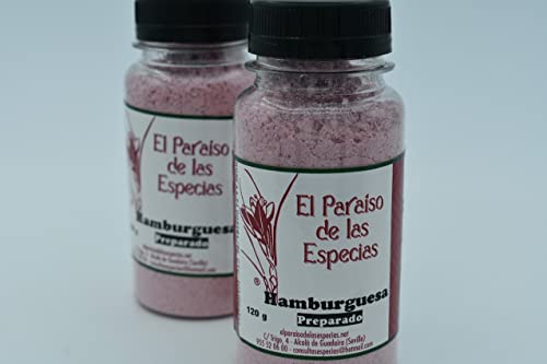 Condimento Hamburguesa Mix 200 grs - Mezcla de Especias para la Elaboración de Hamburguesas