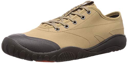 [ハイテック] アウトドアスニーカー AMACRO OX II 〔アマクロOX 2〕 全天候型 アウトドア 防滑ソール ゴム紐 ベージュ 22.5 cm E