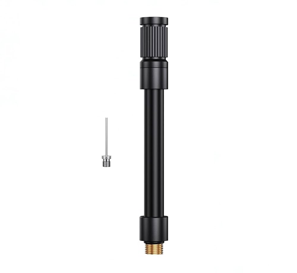 Mini bomba eléctrica para bicicleta, Max 122 PSI con manómetro digital, bomba de aire 3 en 1, apagado automático, con válvula Schrader y Presta para bicicleta de carretera, bicicleta de montaña