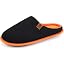 Black/Orange