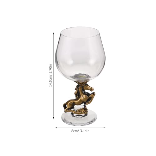 Copa de vino vintage de 100ml ideal para cenas de año nuevo y brindis familiares 3