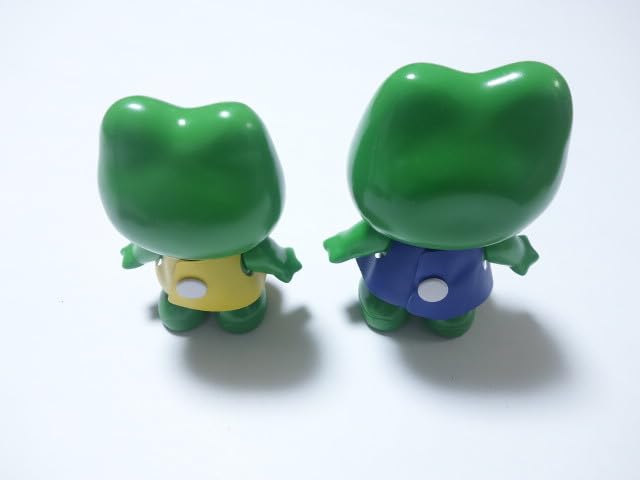 ケロちゃん、コロちゃんのフィギュアセット コルゲンコーワ Amazon.co.jp: コルゲンコーワ ケロちゃん コロちゃん ソフビ 2体
