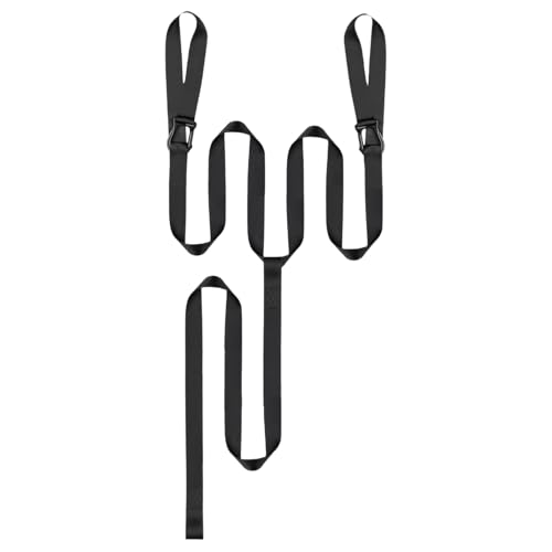 Correa de remolque para cuatrimoto | Equipo reforzado para exteriores con gancho | Correa de remolque de recuperación de motos de nieve | para tablas de snowboard, aventuras todoterreno, camping