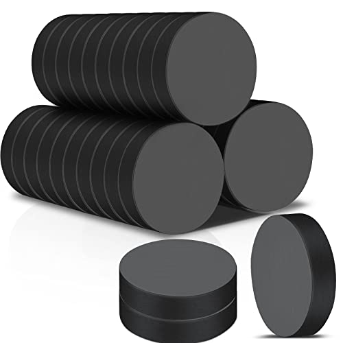 Ceramic Magnets, Round Disc Magnets for Crafts, Ceramic Industrial Magnets for Refrigerator Whiteboard 0.78 Inch Tiny Circle Ferrite Magnets for Science Projects, 30 Pack