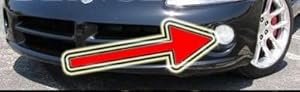 BLINGLIGHTS White ANGEL EYE HALO FOG LIGHTS driving lamps COMPATIBLE WITH 2003-2006 DODGE VIPER srt-10