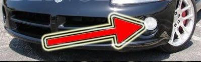 BLINGLIGHTS White ANGEL EYE HALO FOG LIGHTS driving lamps COMPATIBLE WITH 2003-2006 DODGE VIPER srt-10