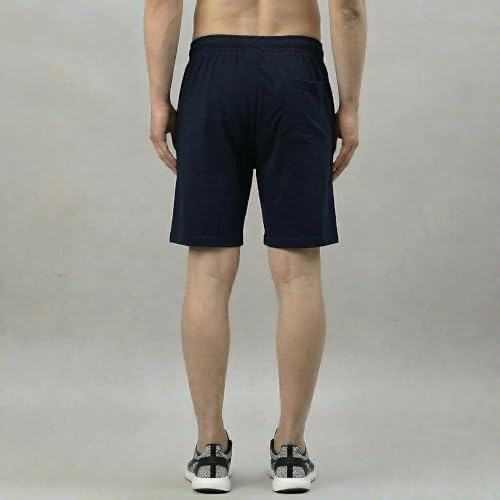 Image of Amul Comfy Men Ultra Soft Cotton-Rich Drawstring Lounge Shorts