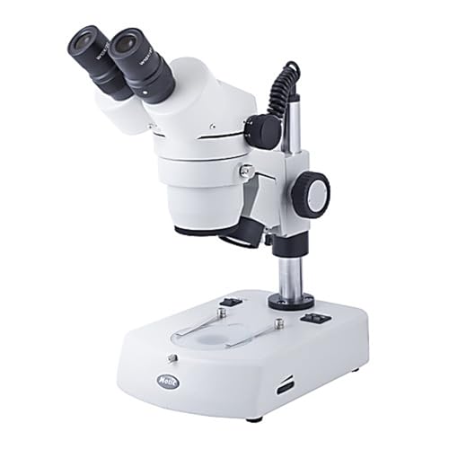 Image of Motic 1100200600832, SMZ-143-N2LED Trinocular Stereo Microscope, 10x-40X Magnification