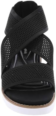 Easy Spirit Women's Wander Flat Sandal, Navy, 8.5 Wide | Image 4