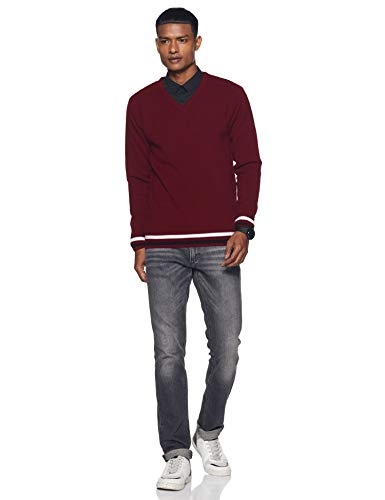 Image of Amazon Brand - Symbol Men's Acrylic Round Neck Casual Sweater