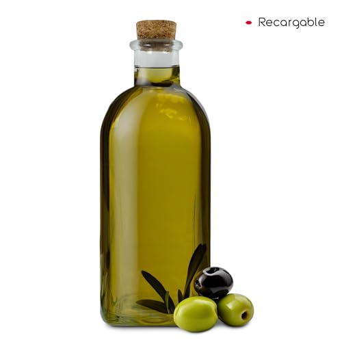 Miniatura 5 de Tienda Eurasia - Botella De Cristal Frasca - Pack 12 Frascos De Vidrio Con Tapon De Corcho - Transparente - Disponible En Varias Medidas 500 Ml 12 Uds