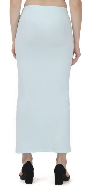 Image of Lycra Blend Cotton Saree Shapewear Petticoat for Women and Girls, Skirts Shapewear Dress for Saree