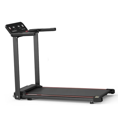 Snnozy Folding Treadmill 300lb Capacity LCD Handle 2.5HP
