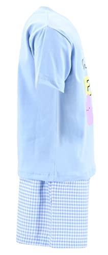 Image of Boys 2pc Shorts Set Outfit Short Sleeve Shirt with Classic Applique Print and Shorts