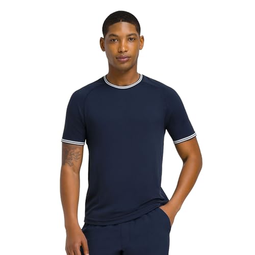 T-Shirt Wilson Court Performance anti-transpiration bleu pour homme