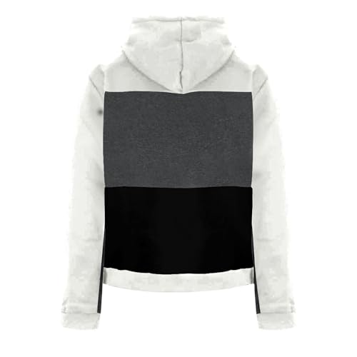 Moletom masculino com capuz casual para treino com capuz colorblock moletom com cordão liso com bols