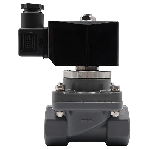 Électrovanne électrique anti-corrosive CPVC 24V vanne d'arrêt basse pression - 3