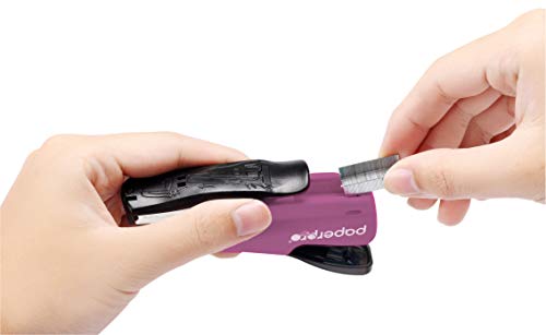 PaperPro 12 Nano Nano Mini Grampeador Reduzido de Esforço, 12 Folhas, rosa, 12