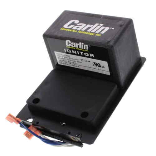 Carlin Combustion Continuous Duty Electronic Ignitor w/Base Plate for EZ, 99, 100, 102 Oil Burners, 120V