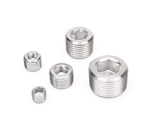 Generico-Nuova Testa Esagonale In Ottone Tubo Collega Raccordi 1/2" Male NPT Aria Carburante Acqua Barca(confezione Da 200 - Foto 9