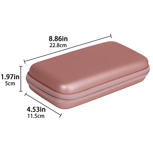 Co2Crea Hard Case Compatible With Texas Instruments Ti-84 Plus Ce/Ti-84 Plus/Ti-Nspire Cx Ii Cas/Ti-Nspire Cx Ii/Ti-83 Plus/Ti-89 Titanium/Ti-86 Color Graphing Calculator, Rose Gold #TOP5