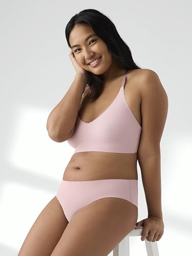 Image of True & Co Women's True Body Triangle Lace Racerback Bra
