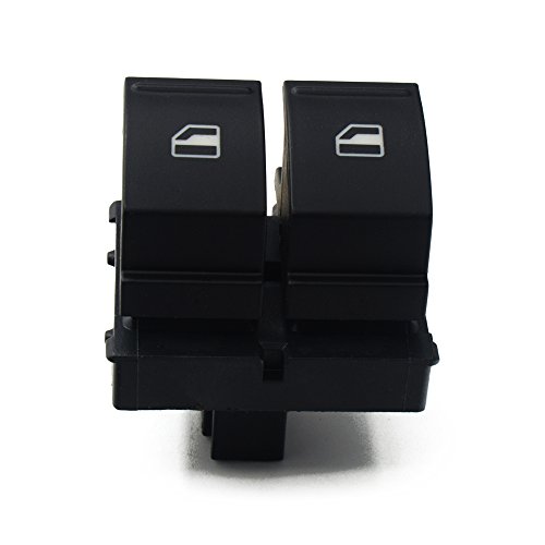 DKAEUK VWWS006 Interruptor del elevalunas eléctrico para Altea Ibiza Leon Toledo Am.ar.ok Caddy EOS Golf Pa-ss+at Polo Scirocco To+ur-an Transporter OE #1K3959857A