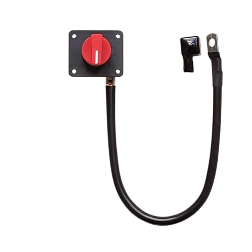 200A 12v Motorcycle Power Master Switch Battery Disconnector Isolator Switch + Cable