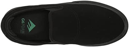 Emerica Men's Wino G6 Slip-On Skate Shoe, Black, 11.5 | Image 4