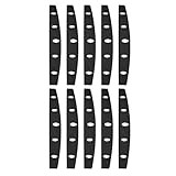 FOMIYES Funda Protectora para Cuchillos de Cocina 20 Unidades, Cubierta Semicircular de Plástico de 30 Cm, Funda de Seguridad para Hoja Curva, Estuche para Cortador de Pizza, Protección