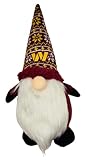 FOCO Washington Commanders 12 Inch Plush Gnome – Officially Licensed NFL Team Gnome Decoration – Soft Collectible with Team Colors – Fun Fan Gift