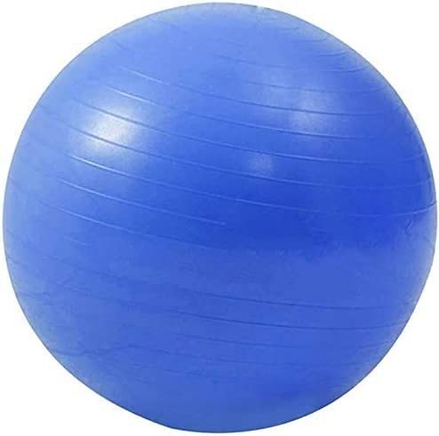 Balón de pilates de 45cm ELzEy con textura de alta densidad color azul